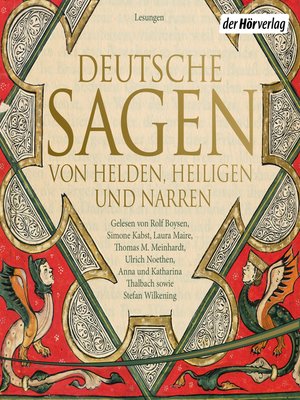 cover image of Deutsche Sagen von Helden, Heiligen und Narren